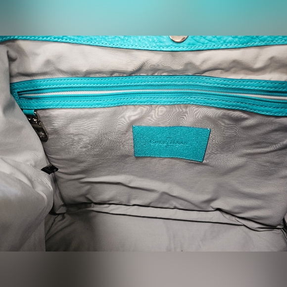 Cole Haan Turquoise Leather Handbag - Picture 6 of 10